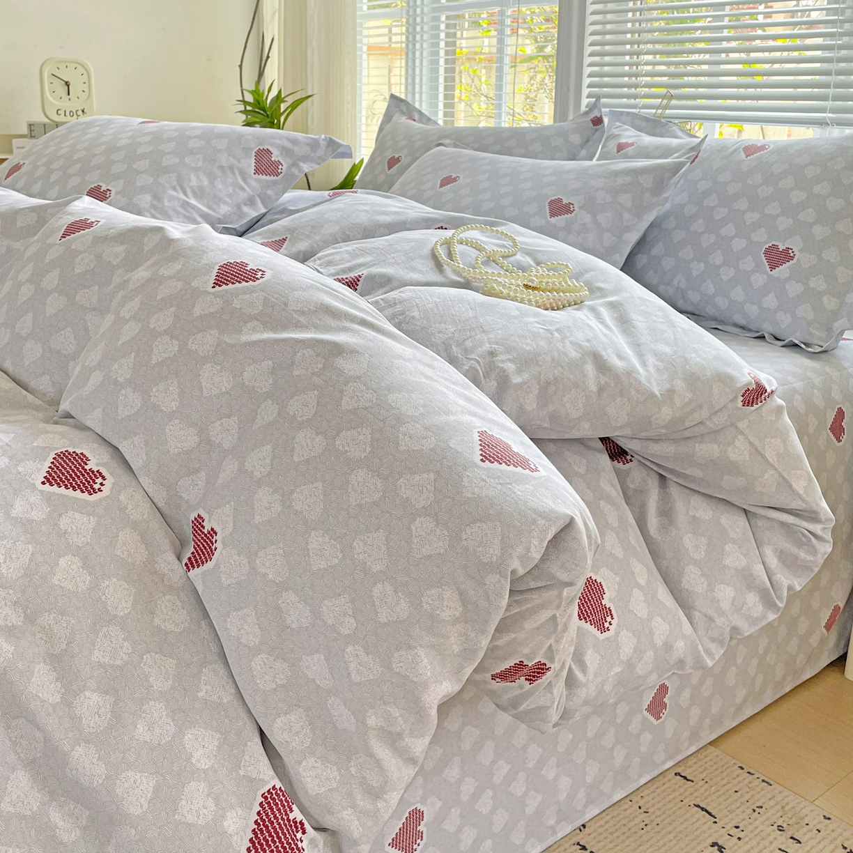 91家纺网 家纺一手货源 找家纺 （总）文黛家居 2025新款全棉喷气印花全棉纯棉印花系列四件套