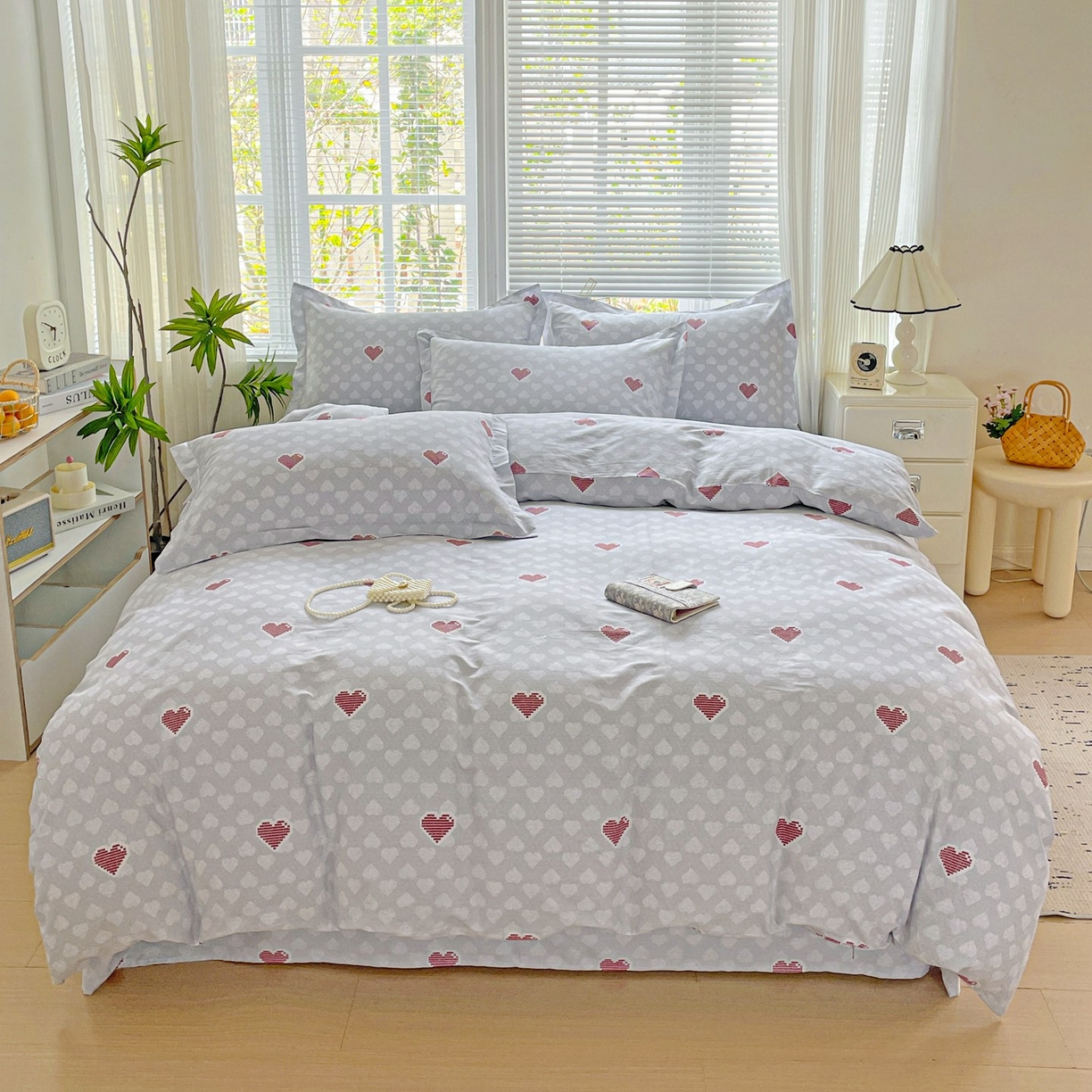 91家纺网 家纺一手货源 找家纺 （总）文黛家居 2025新款全棉喷气印花全棉纯棉印花系列单品被套被套单件单被套