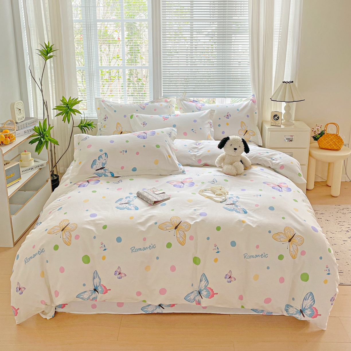 91家纺网 家纺一手货源 找家纺 （总）文黛家居 2025新款全棉喷气印花全棉纯棉印花系列单品被套被套单件单被套