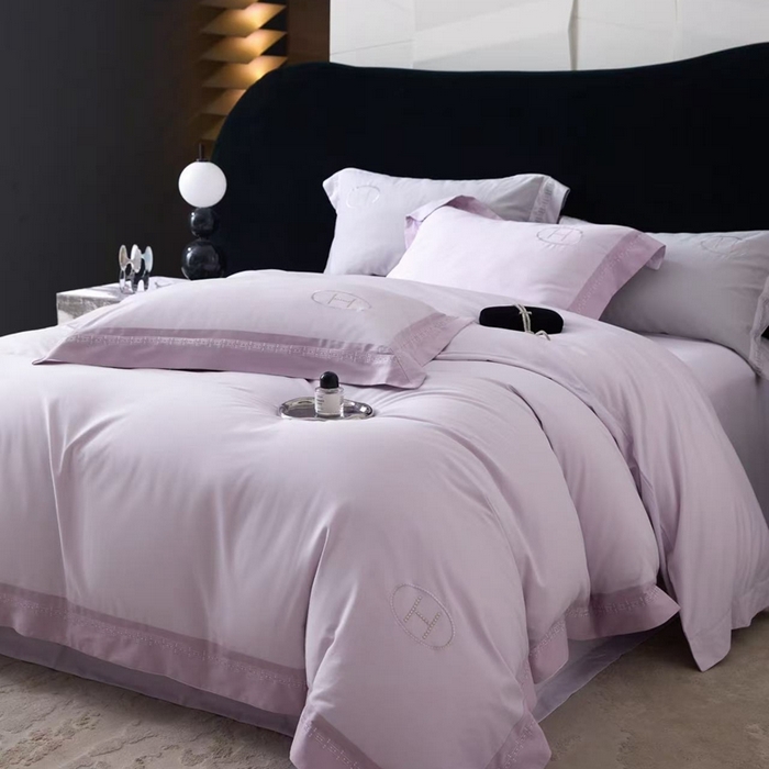 91家纺网 家纺一手货源 找家纺 （总）嘉汀兰家居 2025新款长绒棉磨毛四件套—蔓莎