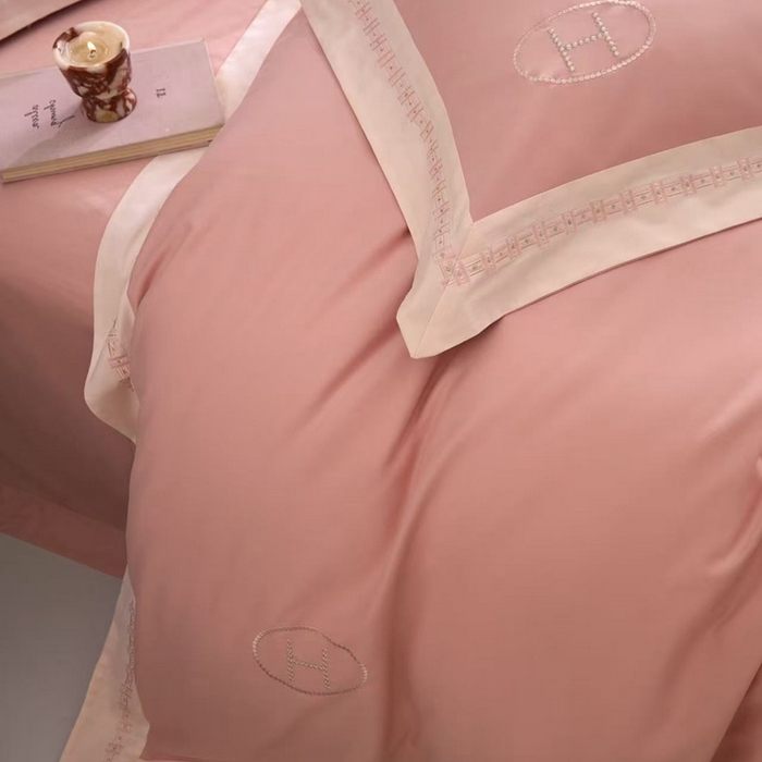 91家纺网 家纺一手货源 找家纺 （总）嘉汀兰家居 2025新款长绒棉磨毛四件套—蔓莎