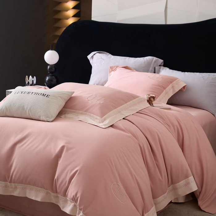 91家纺网 家纺一手货源 找家纺 （总）嘉汀兰家居 2025新款长绒棉磨毛四件套—蔓莎