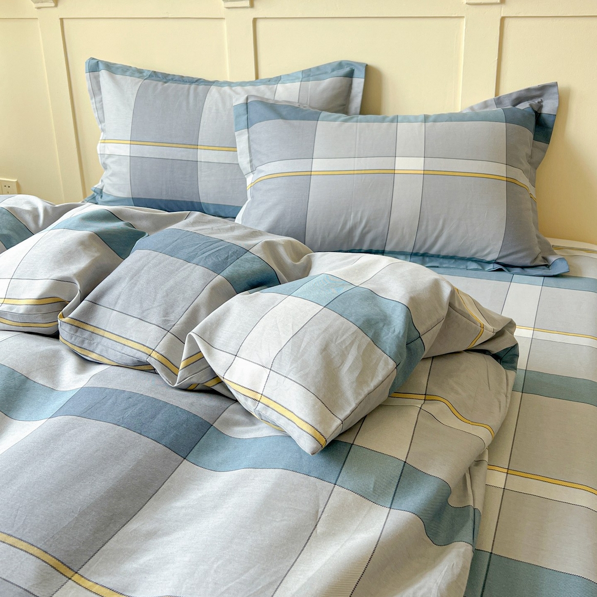 91家纺网 家纺一手货源 找家纺 文黛家居 2025新款全棉喷气印花全棉纯棉印花系列单品被套被套单件单被套 摩卡庄园