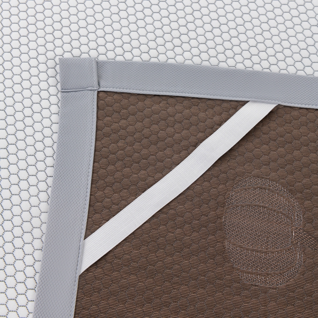 91家纺网 家纺一手货源 找家纺 观月轩家纺 2025新款亲肤舒适冰豆豆凉席席子三件套 南瓜灰