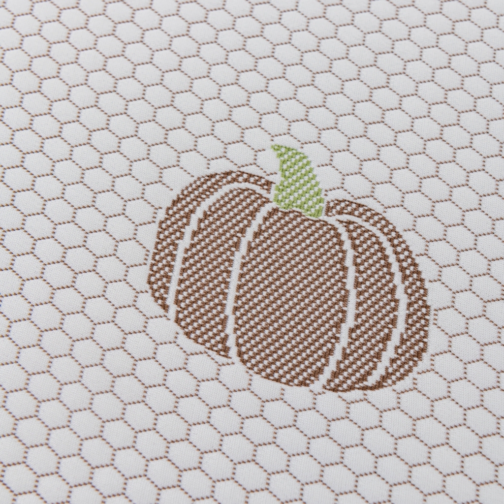 91家纺网 家纺一手货源 找家纺 观月轩家纺 2025新款亲肤舒适冰豆豆凉席席子三件套 南瓜咖