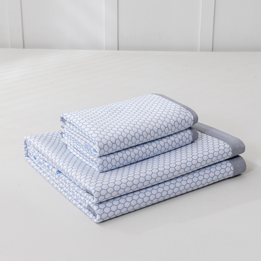 91家纺网 家纺一手货源 找家纺 （总）观月轩家纺 2025新款亲肤舒适冰豆豆凉感席 凉席席子