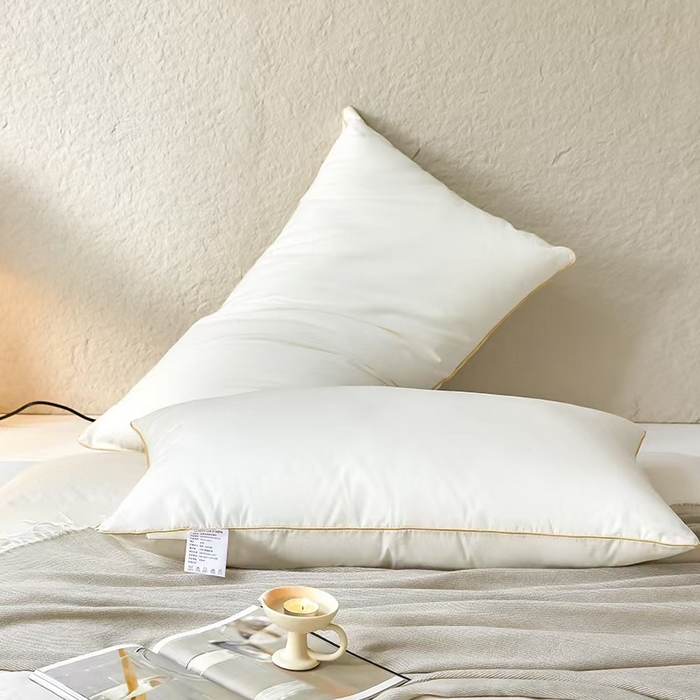 91家纺网 家纺一手货源 找家纺 （总）观月轩家纺 2025新款轻氧舒柔羽丝绒安睡枕枕头枕芯