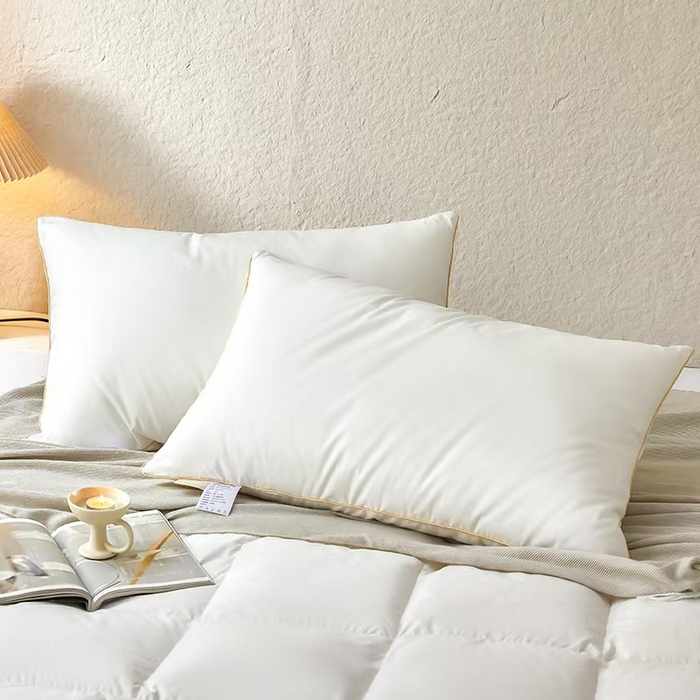 91家纺网 家纺一手货源 找家纺 （总）观月轩家纺 2025新款轻氧舒柔羽丝绒安睡枕枕头枕芯