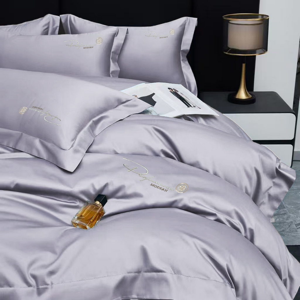 91家纺网 家纺一手货源 找家纺 （总）玖玖爱家纺 2025新款100支新疆长绒棉四件套-巴黎之夜