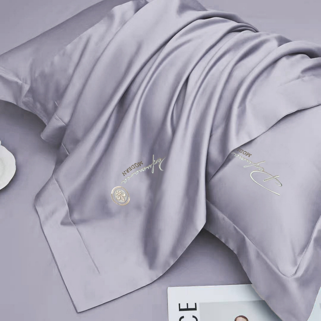 91家纺网 家纺一手货源 找家纺 （总）玖玖爱家纺 2025新款100支新疆长绒棉四件套-巴黎之夜