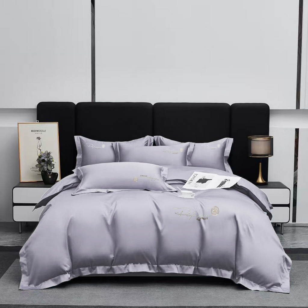 91家纺网 家纺一手货源 找家纺 （总）玖玖爱家纺 2025新款100支新疆长绒棉四件套-巴黎之夜