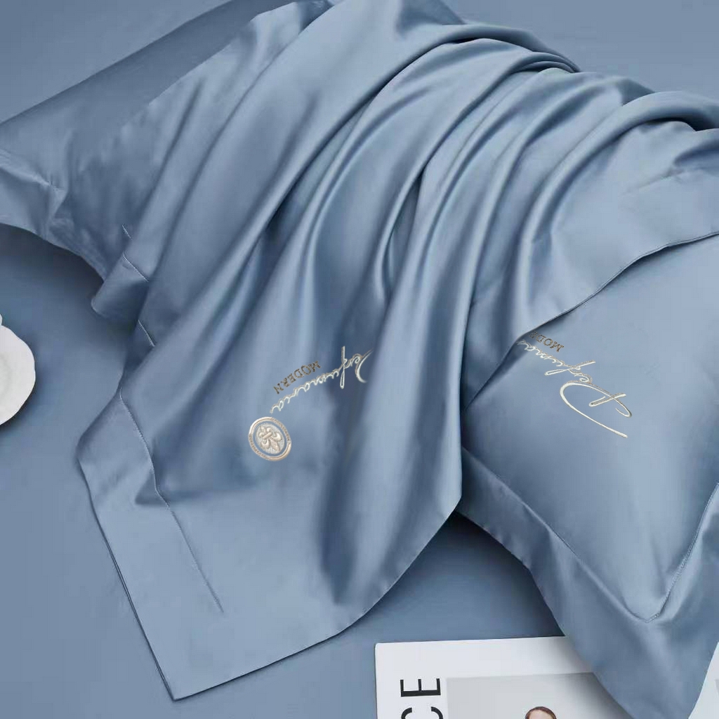 91家纺网 家纺一手货源 找家纺 玖玖爱家纺 2025新款100支新疆长绒棉四件套-巴黎之夜 巴黎之夜-甜兰