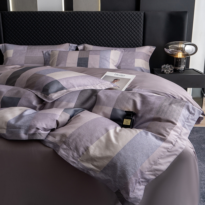 91家纺网 家纺一手货源 找家纺 （总）观月轩家纺 2025新款60支长绒棉纯棉数码印花四件套