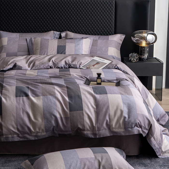 91家纺网 家纺一手货源 找家纺 （总）观月轩家纺 2025新款60支长绒棉纯棉数码印花四件套