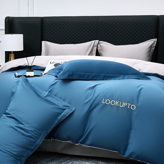 （总）观月轩家纺 2025新款100S长绒棉纯棉四件套