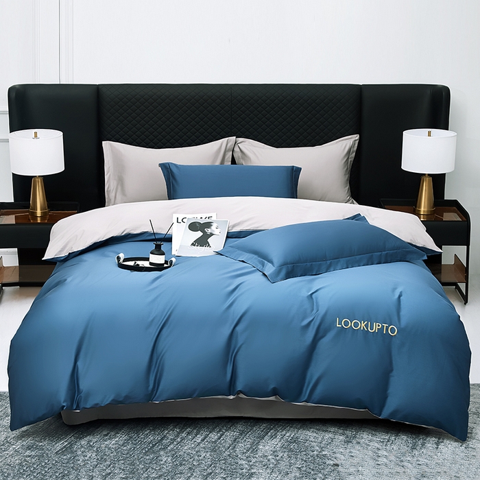 91家纺网 家纺一手货源 找家纺 （总）观月轩家纺 2025新款100S长绒棉纯棉四件套