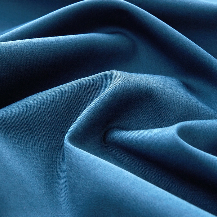 91家纺网 家纺一手货源 找家纺 观月轩家纺 2025新款100S长绒棉纯棉四件套 蓝金色