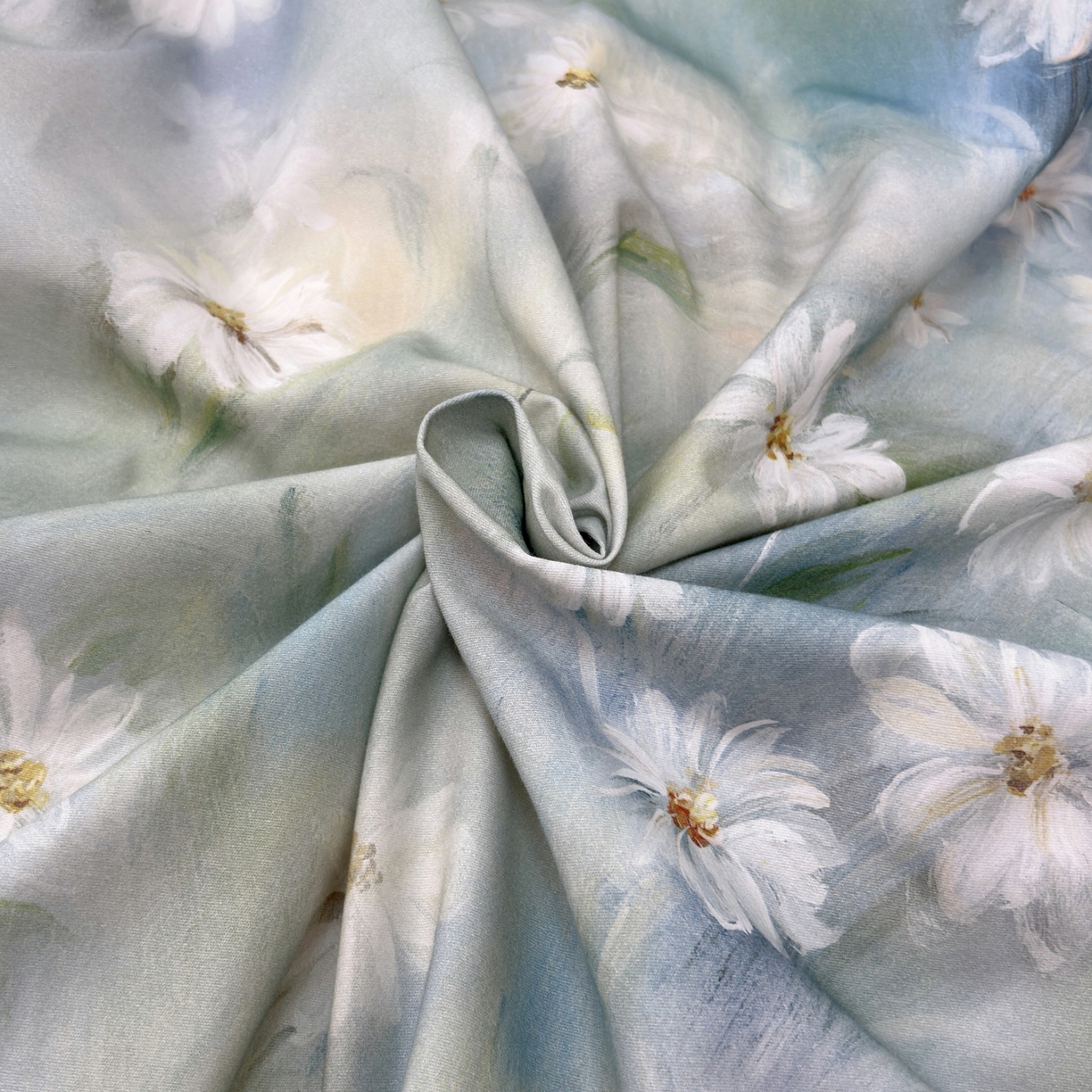 91家纺网 家纺一手货源 找家纺 未来家居 2025新款秋冬全棉加厚磨毛纯色印花缺角工艺系列高端礼盒包装四件套 繁华-绿