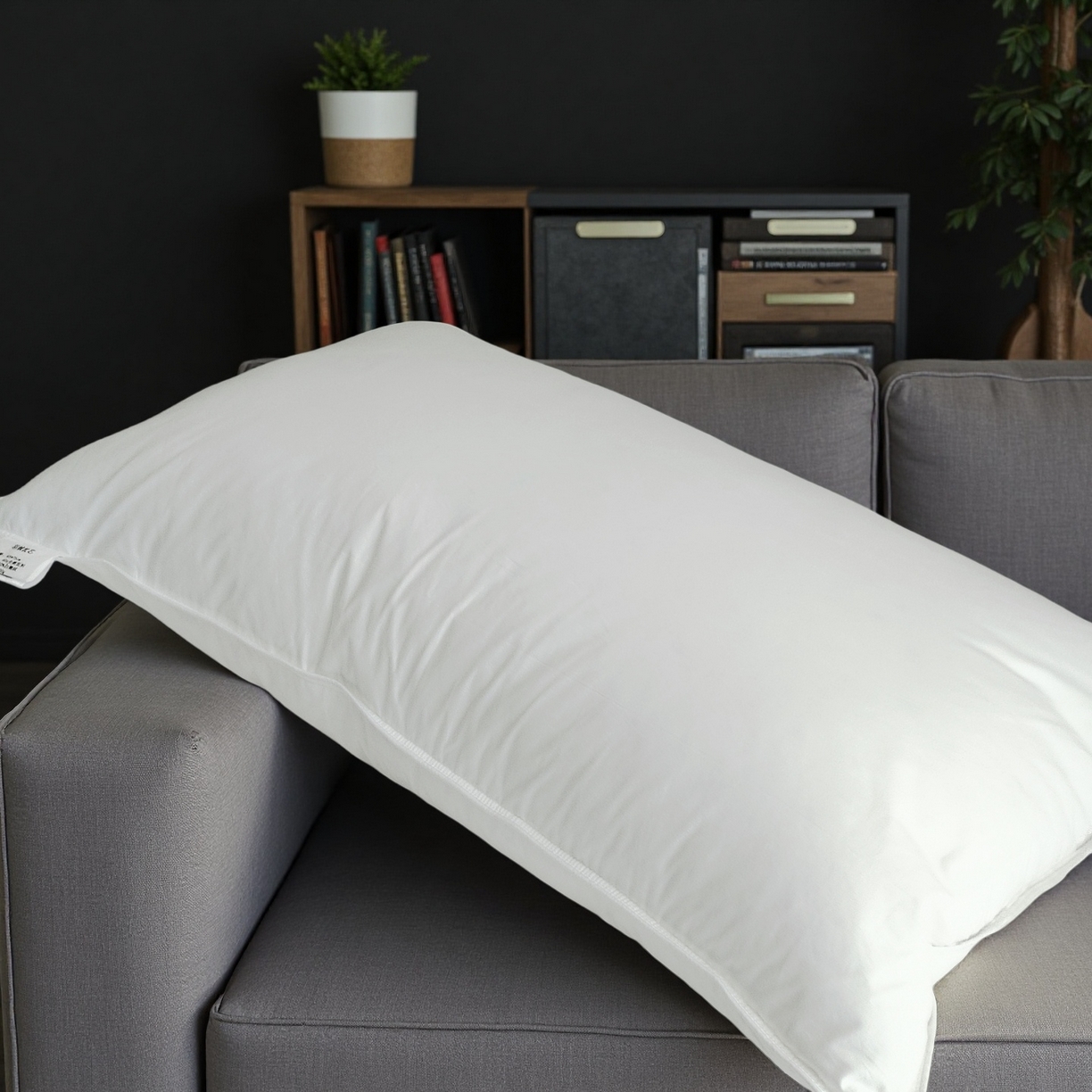 91家纺网 家纺一手货源 找家纺 （总）安力森/诚臻酒店用品 2025新款全棉纯棉100白鹅绒枕头枕芯星级酒店超软不塌国家标准防钻枕头枕芯