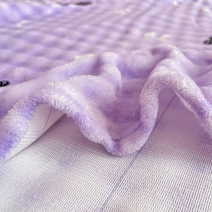 91家纺网 家纺一手货源 找家纺 爱屋及屋 2025新款牛奶泡泡绒印花单床单 床单单件 蕾丝蝴蝶结