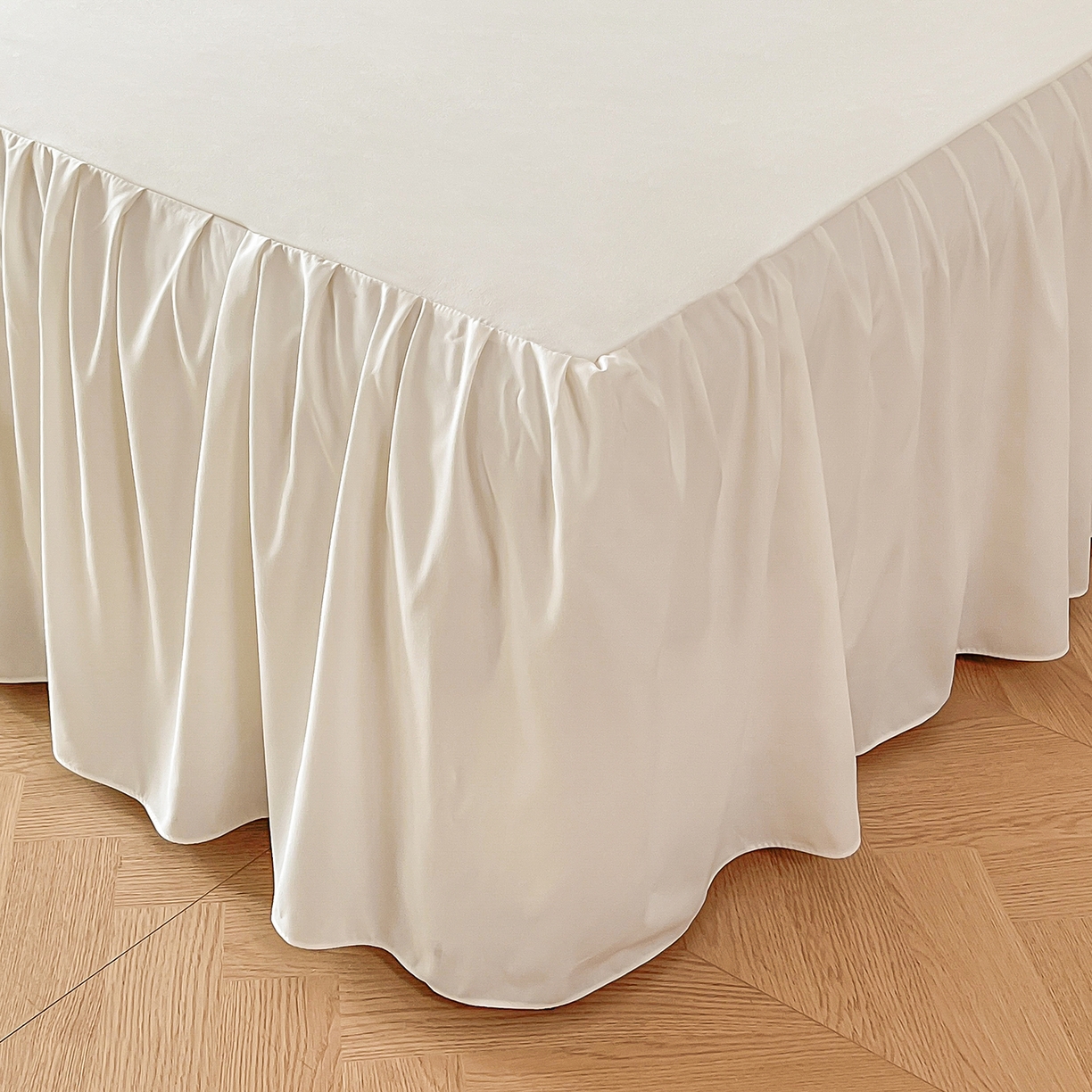 91家纺网 家纺一手货源 找家纺 （总）富宁家纺 2025新款蕾丝刺绣数码印花款四件套-浅影玫瑰