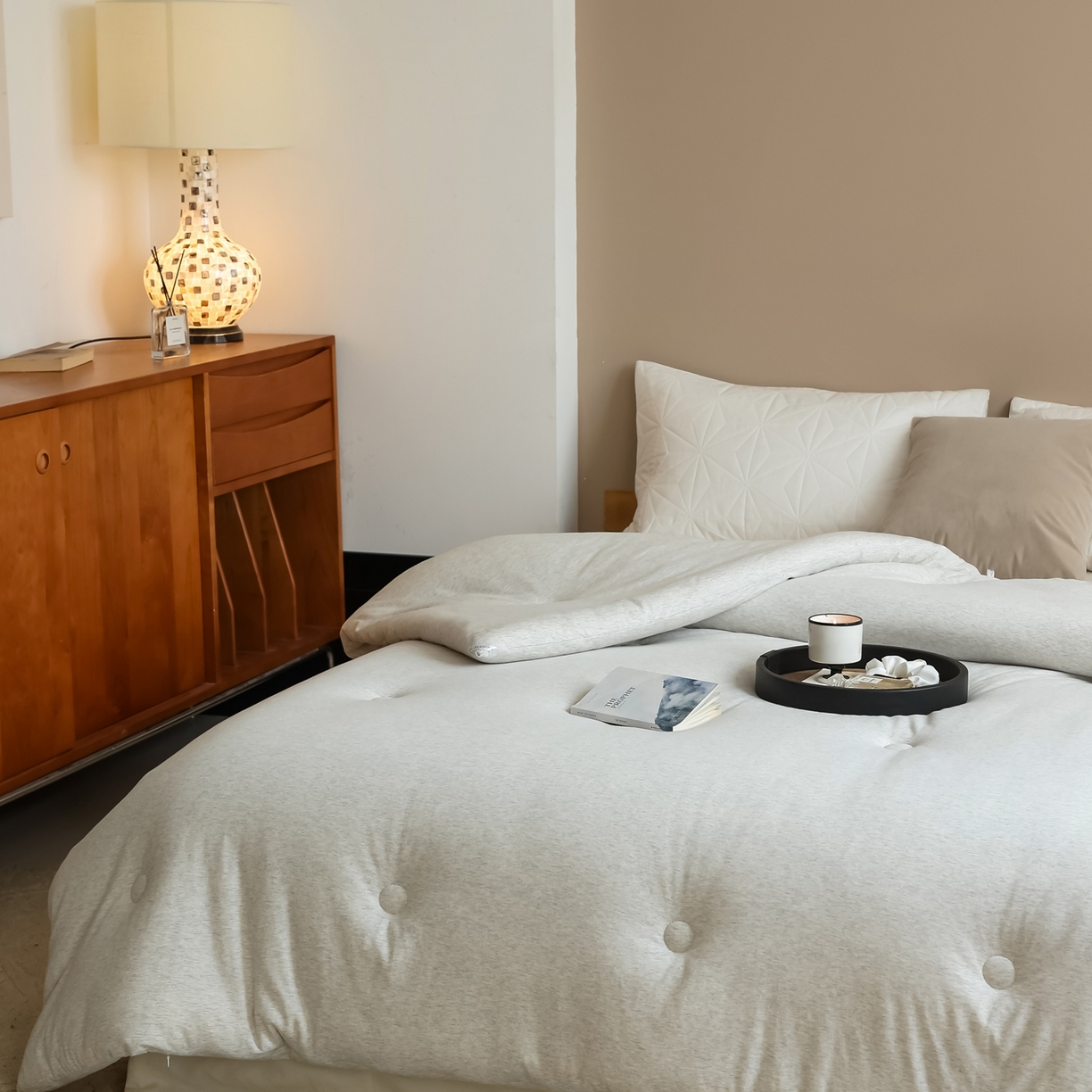 91家纺网 家纺一手货源 找家纺 【天然彩棉】傲蕾睡梦森林母婴级天然彩棉针织大豆羊毛被无荧光大豆冬被春秋被被子