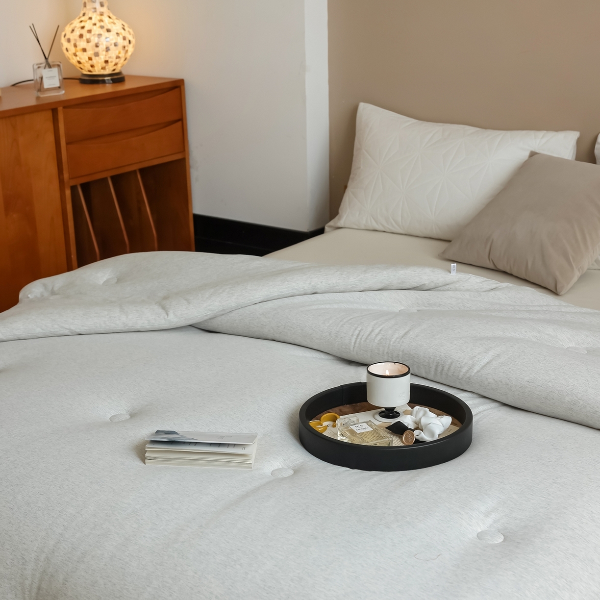 91家纺网 家纺一手货源 找家纺 【天然彩棉】傲蕾睡梦森林母婴级天然彩棉针织大豆羊毛被无荧光大豆冬被春秋被被子