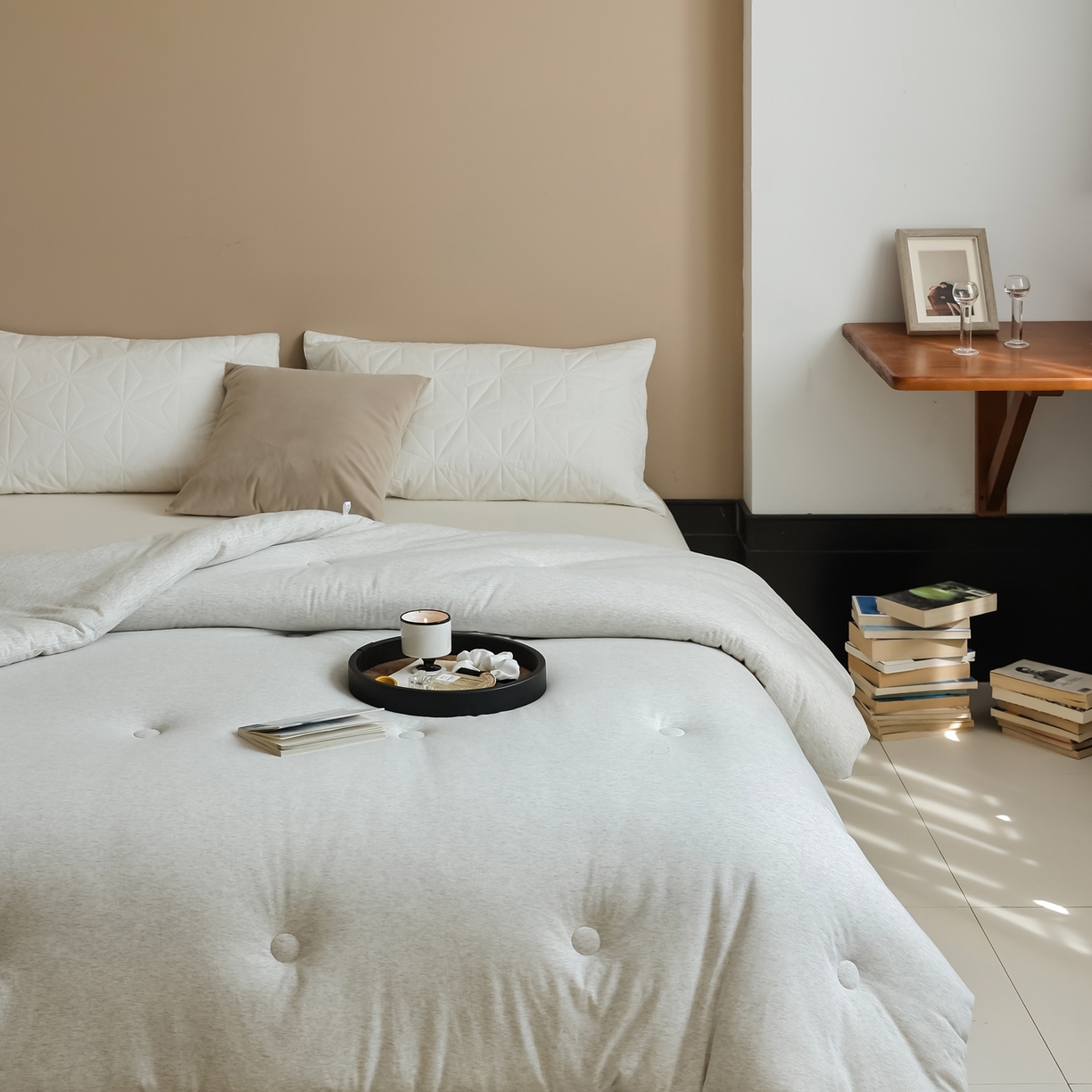 91家纺网 家纺一手货源 找家纺 【天然彩棉】傲蕾睡梦森林母婴级天然彩棉针织大豆羊毛被无荧光大豆冬被春秋被被子