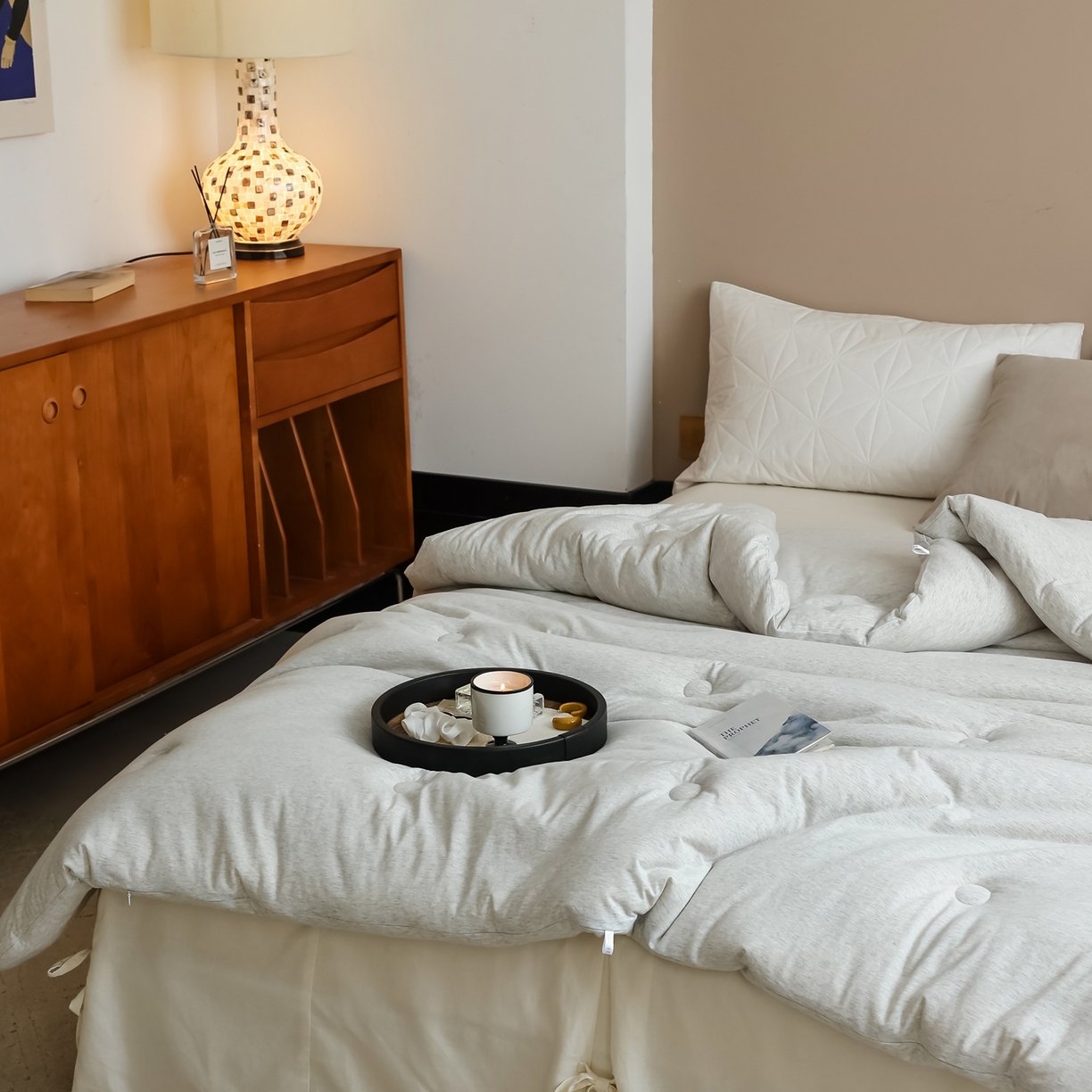 91家纺网 家纺一手货源 找家纺 【天然彩棉】傲蕾睡梦森林母婴级天然彩棉针织大豆羊毛被无荧光大豆冬被春秋被被子