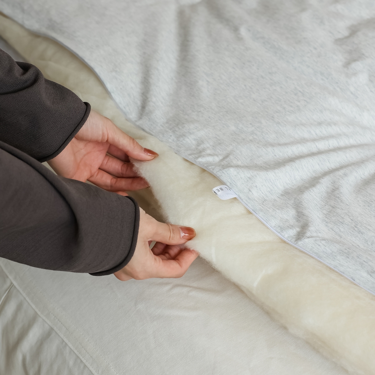 91家纺网 家纺一手货源 找家纺 【天然彩棉】傲蕾睡梦森林母婴级天然彩棉针织大豆羊毛被无荧光大豆冬被春秋被被子