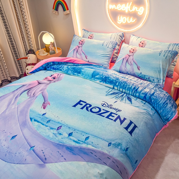 91家纺网 家纺一手货源 找家纺 （总）ds生活馆 2025新款大版高克重双面牛奶绒四件套