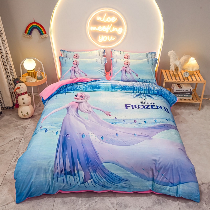 91家纺网 家纺一手货源 找家纺 （总）ds生活馆 2025新款大版卡通水晶绒牛奶绒单被套