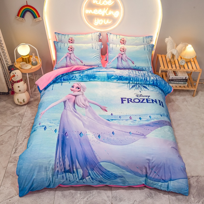 91家纺网 家纺一手货源 找家纺 （总）ds生活馆 2025新款大版卡通水晶绒牛奶绒单被套