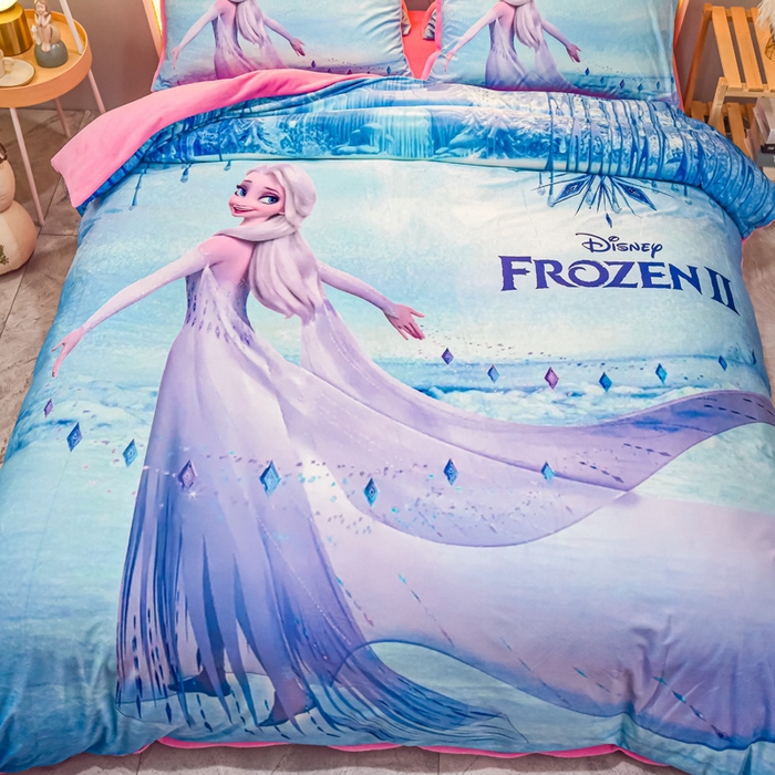 91家纺网 家纺一手货源 找家纺 （总）ds生活馆 2025新款大版卡通水晶绒牛奶绒单被套