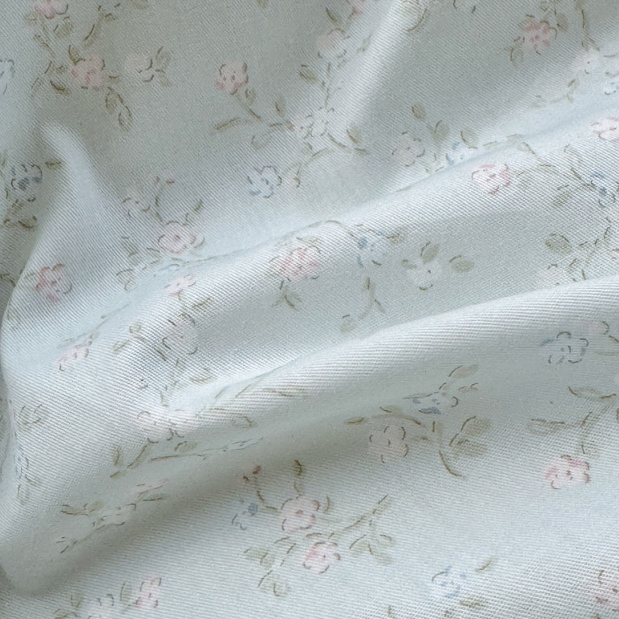 91家纺网 家纺一手货源 找家纺 优彩 2025新款13372碎花系列全棉四件套云森处