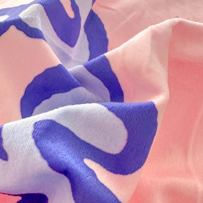 91家纺网 家纺一手货源 找家纺 ds生活馆 2026新款大版卡通水晶绒牛奶绒单被套 库洛米