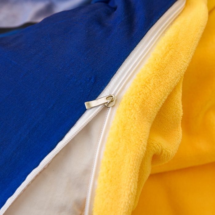 91家纺网 家纺一手货源 找家纺 ds生活馆 2026新款大版卡通水晶绒牛奶绒单被套 猫和老鼠