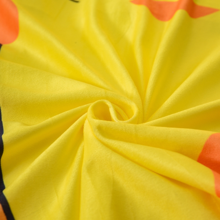 91家纺网 家纺一手货源 找家纺 ds生活馆 2026新款大版卡通水晶绒牛奶绒单被套 气球皮卡