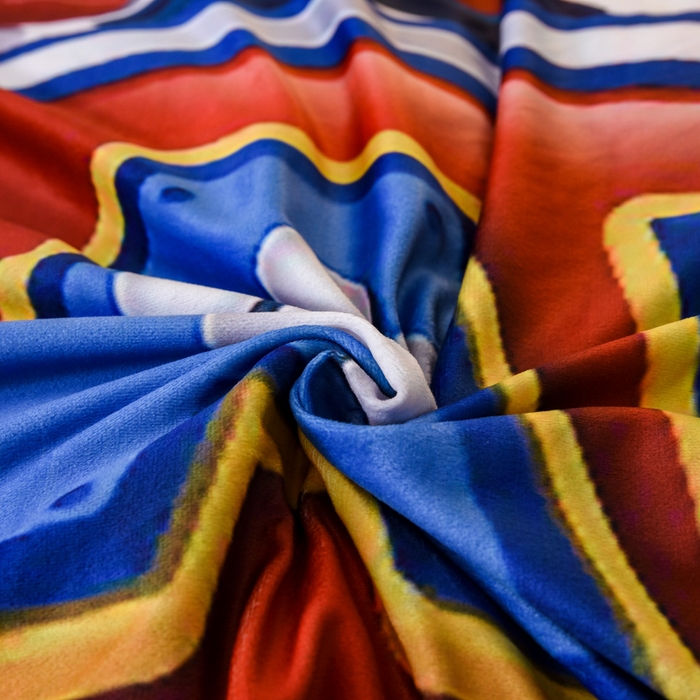 91家纺网 家纺一手货源 找家纺 ds生活馆 2026新款大版卡通水晶绒牛奶绒单被套 特工队