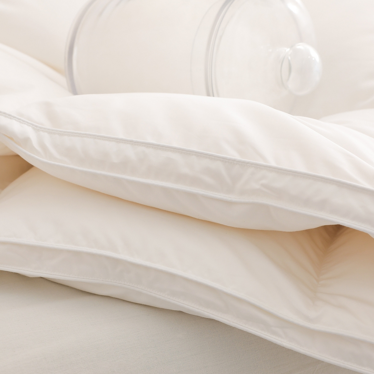 91家纺网 家纺一手货源 找家纺 （总）傲蕾良品 2025新款国货之光华西医学“免疫一号”柔赛丝95%白鹅绒被