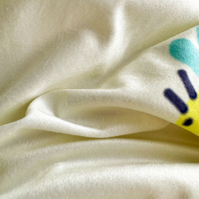 91家纺网 家纺一手货源 找家纺 ds生活馆 2026新款大版卡通水晶绒牛奶绒单被套 维尼小熊