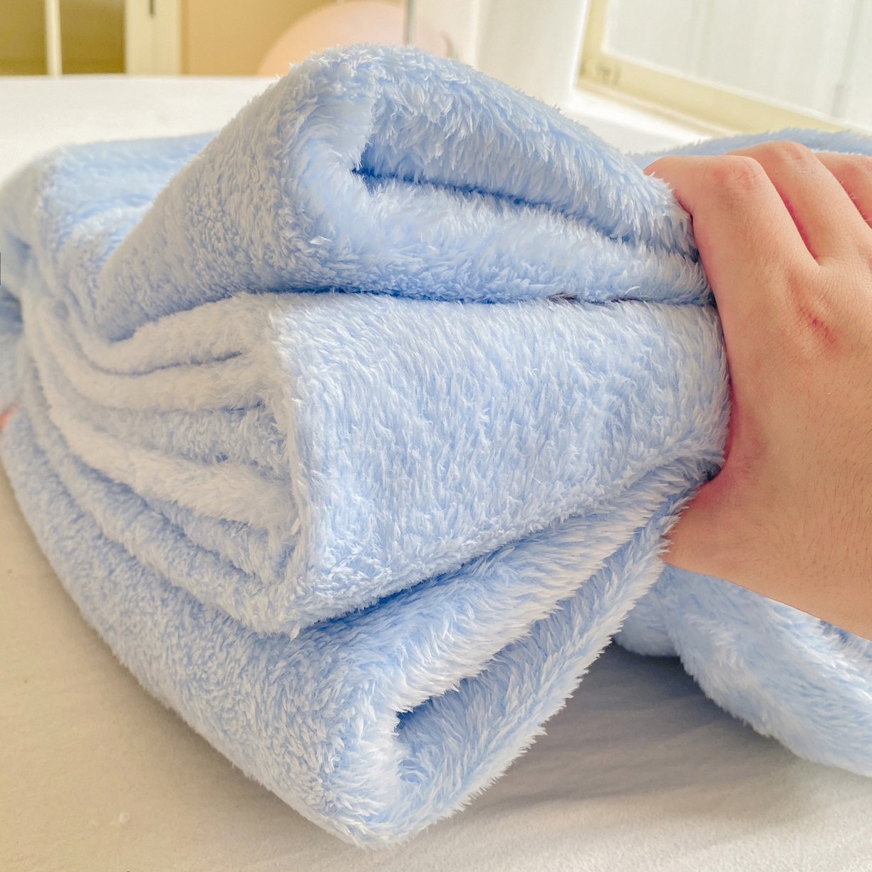 91家纺网 家纺一手货源 找家纺 眠势力 2025新款250g双面绒学生床笠单件三件套宿舍上下铺刺绣款牛奶绒床垫保护套 大耳狗【双面绒刺绣款】