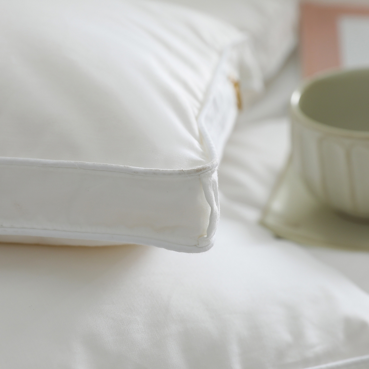 91家纺网 家纺一手货源 找家纺 傲蕾良品 2025新款国货之光华西医学“助眠一号”柔赛丝95%白鹅绒被 白苏