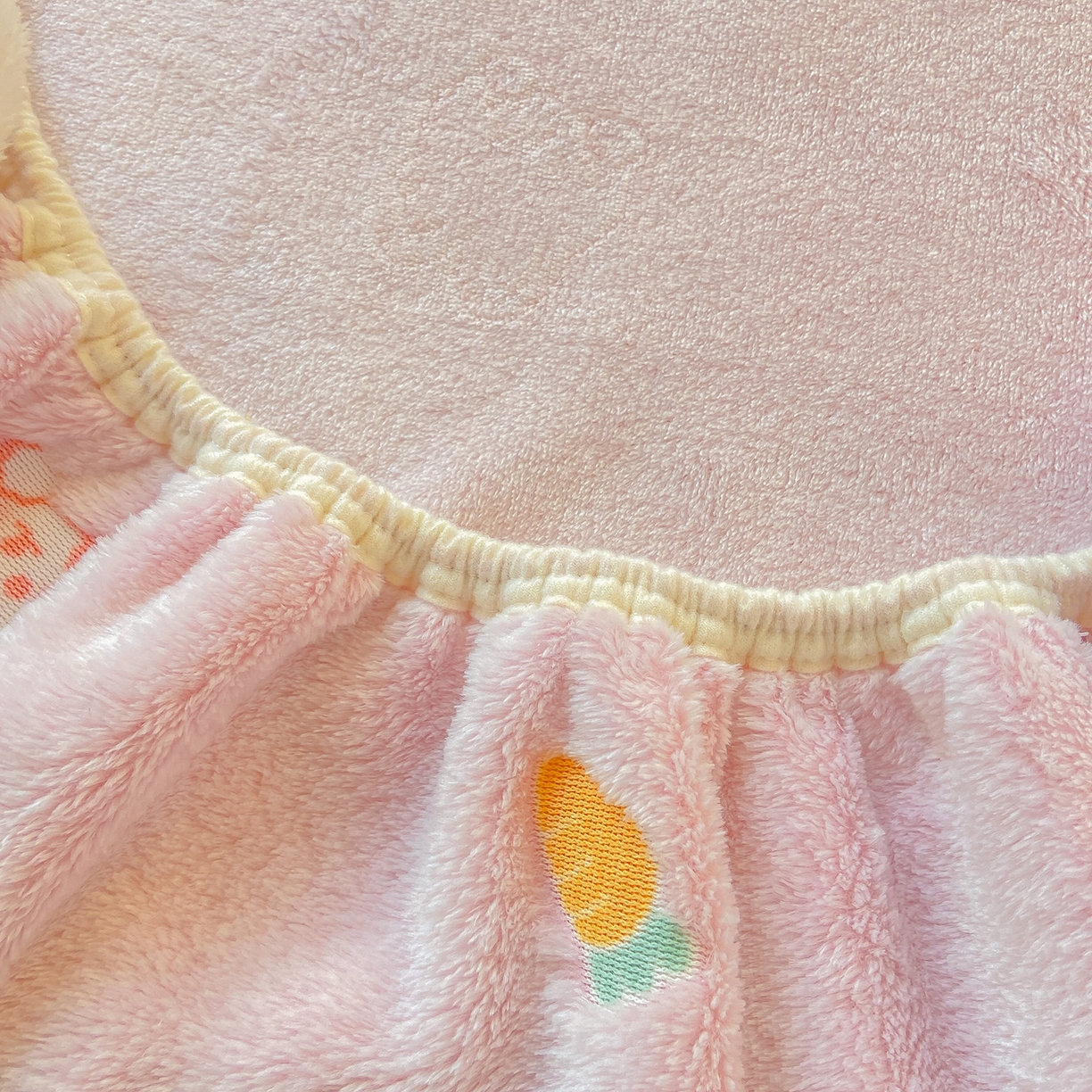 91家纺网 家纺一手货源 找家纺 眠势力 2025新款250g双面绒学生床笠单件三件套宿舍上下铺刺绣款牛奶绒床垫保护套 小白兔【双面绒刺绣款】