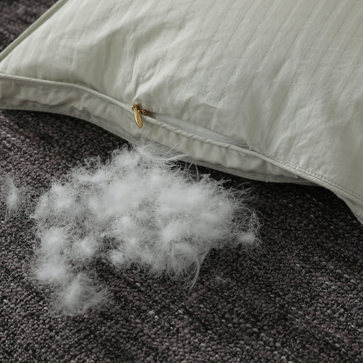 91家纺网 家纺一手货源 找家纺 （总）傲蕾良品 2025新款私享级100支全棉提花95%白鹅绒被