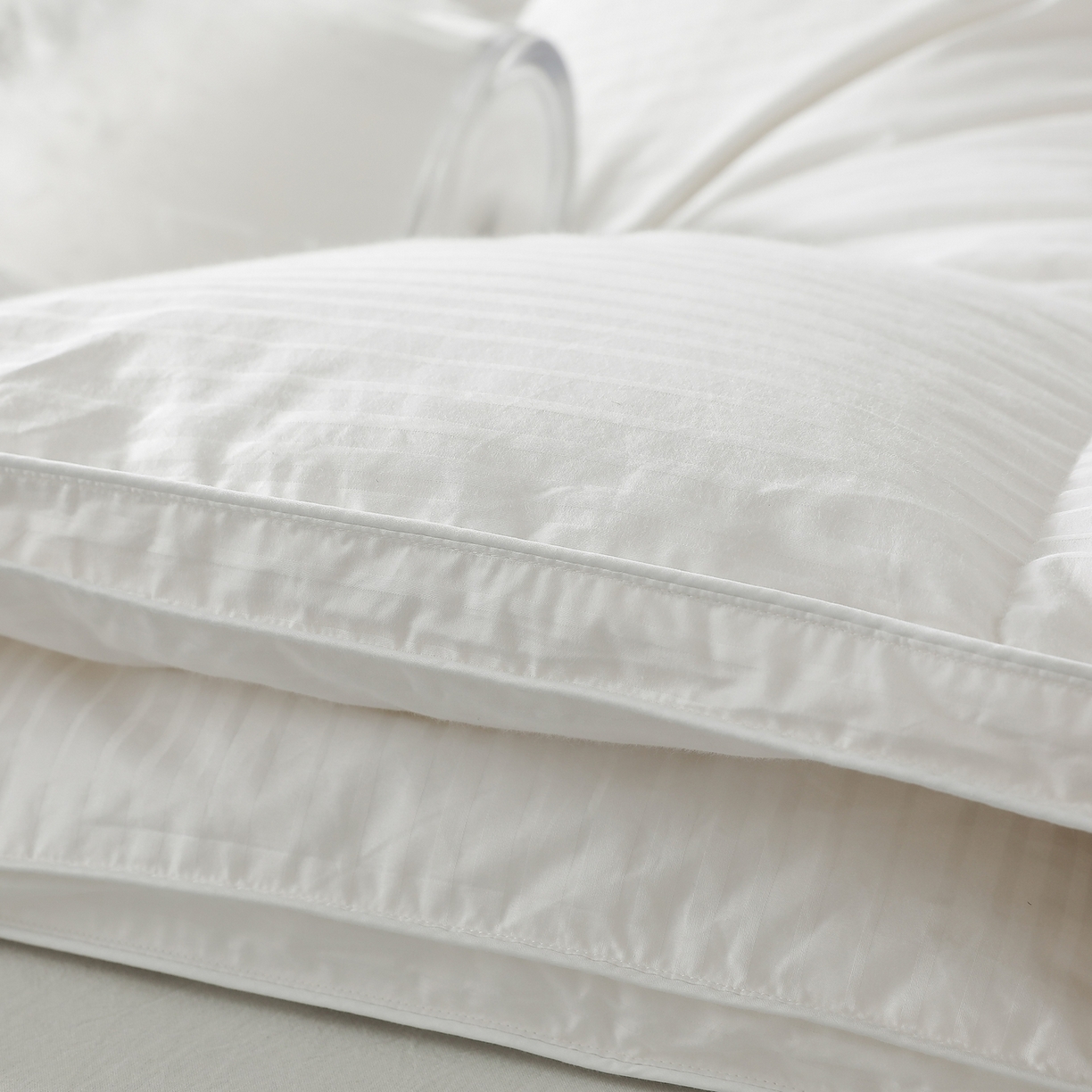 91家纺网 家纺一手货源 找家纺 傲蕾良品 2025新款私享级100支全棉提花95%白鹅绒被 布达佩斯