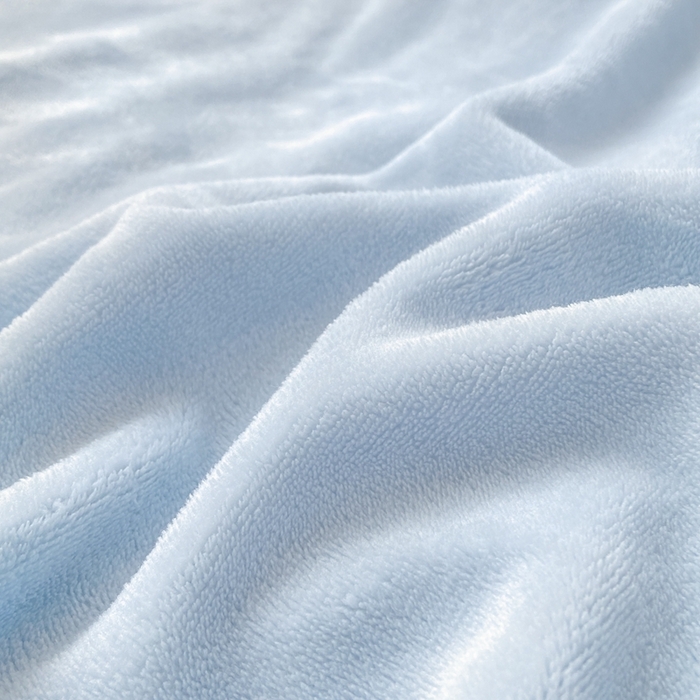 91家纺网 家纺一手货源 找家纺 你好美丽 2025新款200克牛奶绒刺绣四件套 花香四溢蓝