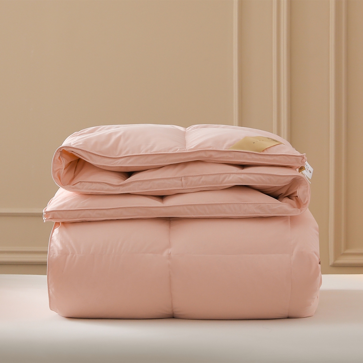 91家纺网 家纺一手货源 找家纺 （总）傲蕾良品 2025新款臻享级天丝磨毛95%白鹅绒被