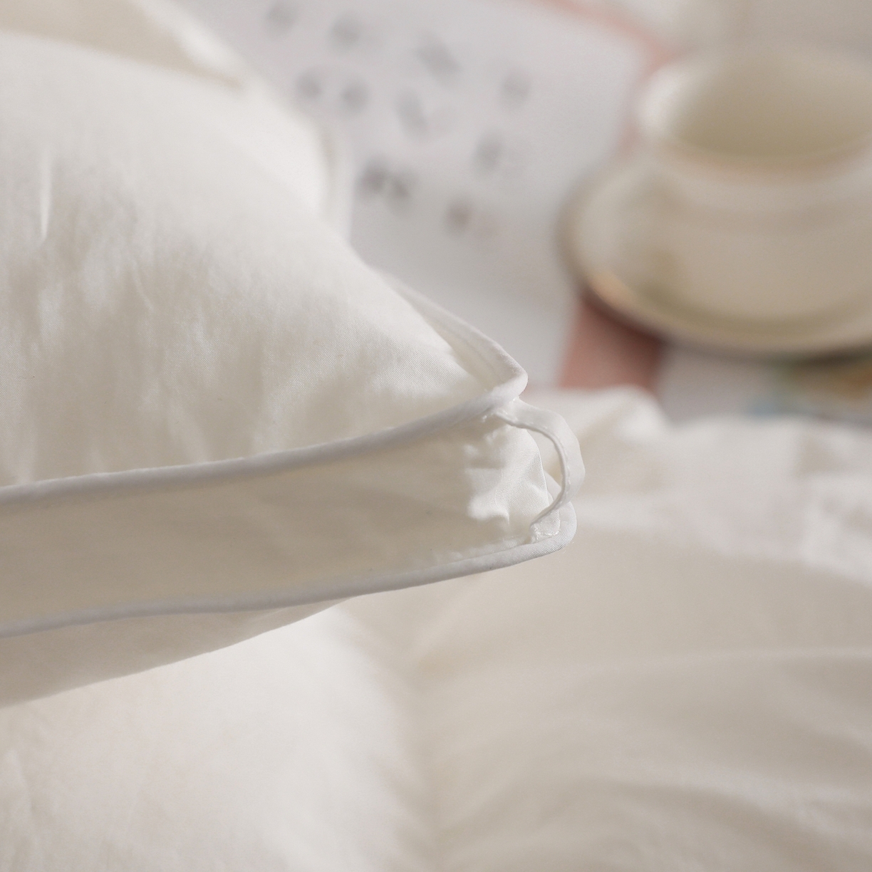 91家纺网 家纺一手货源 找家纺 傲蕾良品 2025新款臻享级天丝磨毛95%白鹅绒被 檀香山