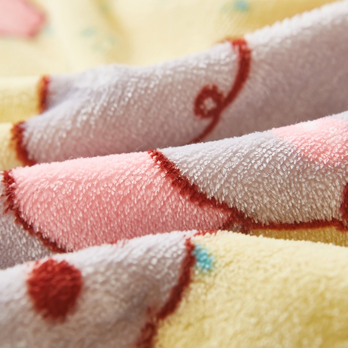 91家纺网 家纺一手货源 找家纺 喜梦缘家纺 2025新款小版牛奶绒印花四件套系列 旺旺小狗